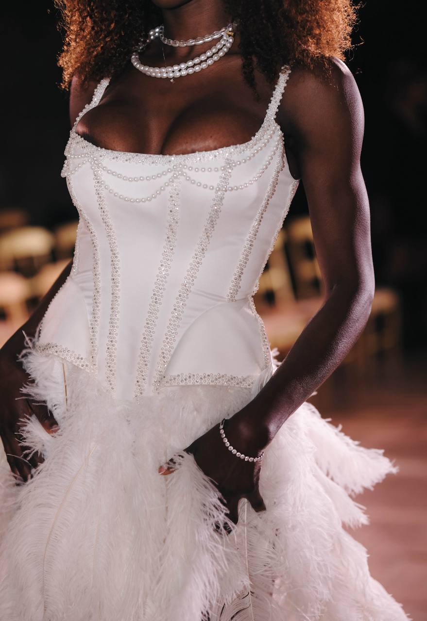 Handmade corset: Liorène