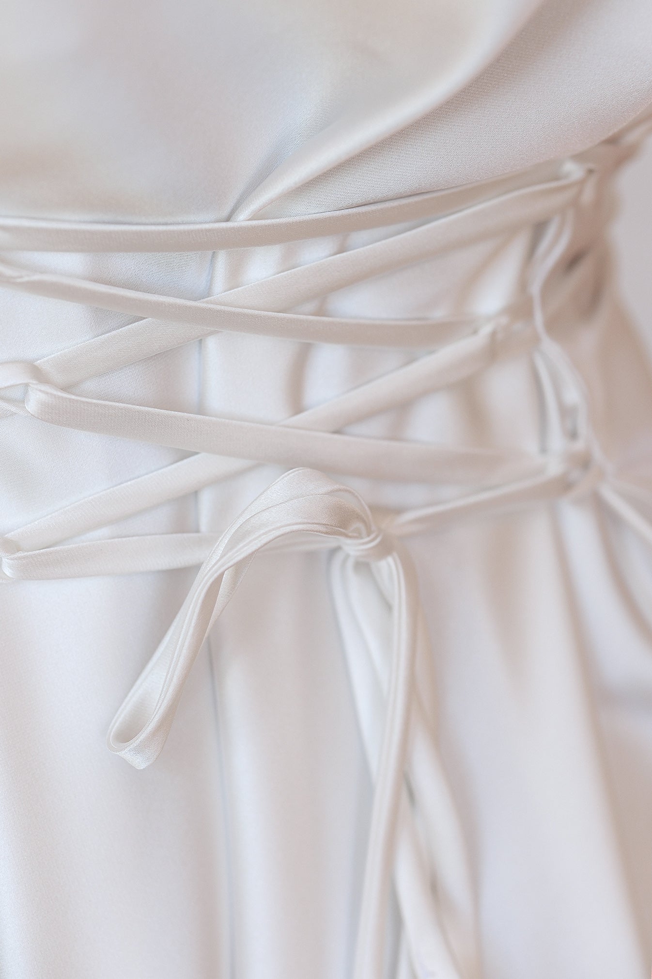 Long dress in white: Glowin