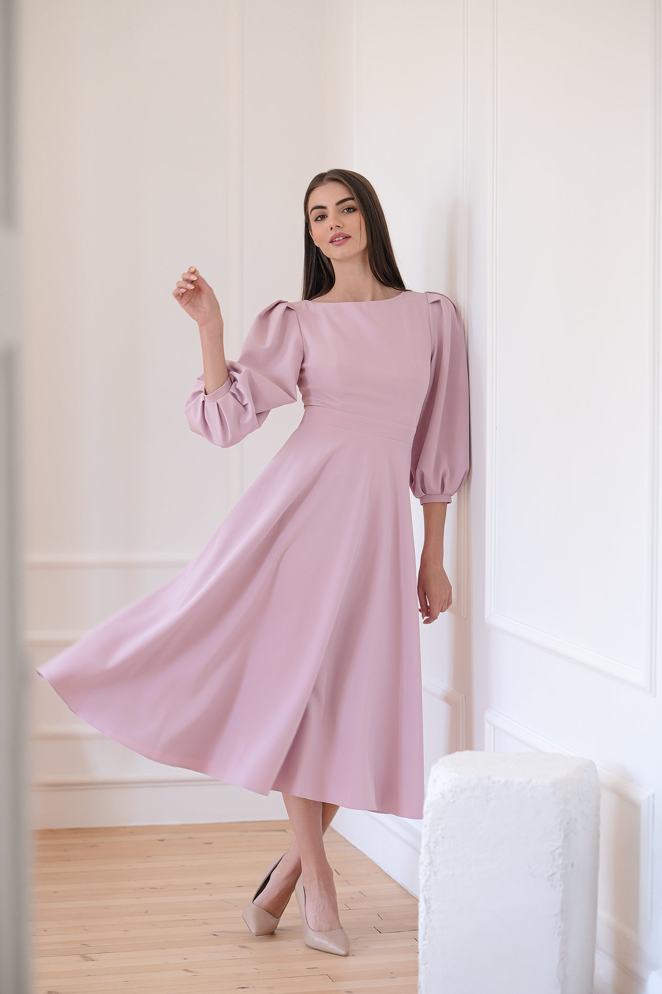 Comfort dress: Light Rose Melody