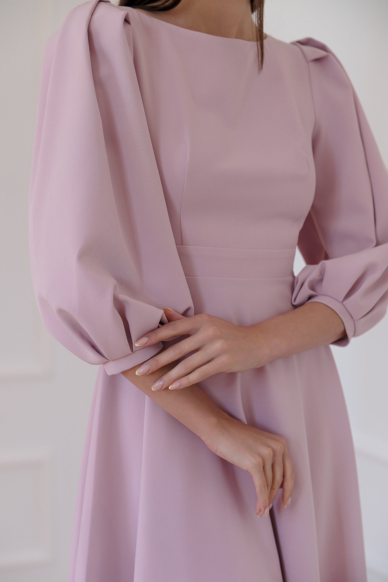 Comfort dress: Light Rose Melody