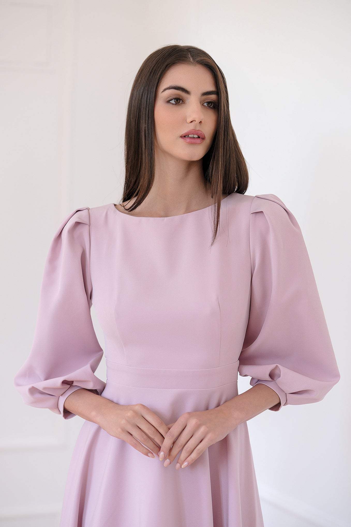 Comfort dress: Light Rose Melody