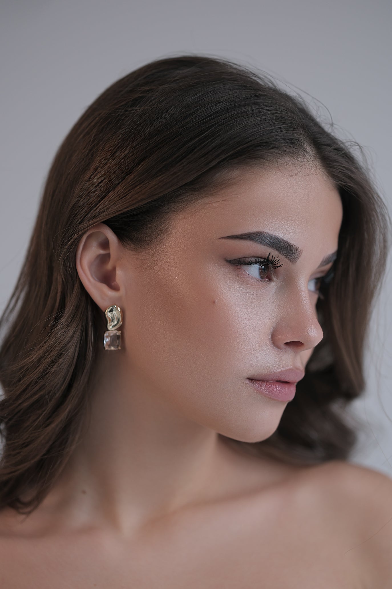 Обеци в златисто: Lea