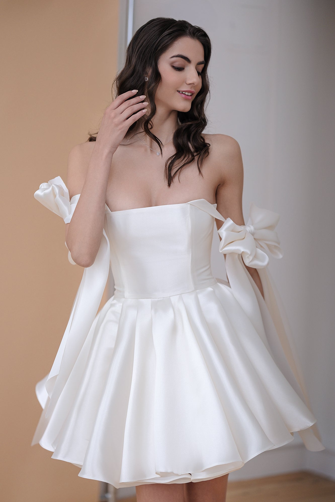 Cocktail dress in white: Princess Blossom 