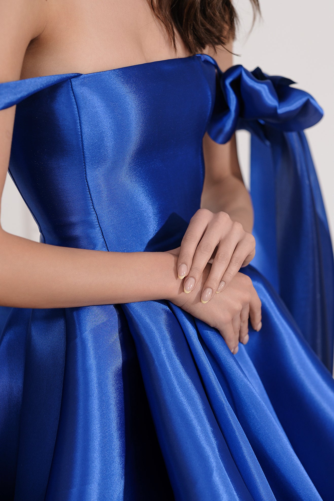 Cocktail dress in navy blue: Princess Blossom 