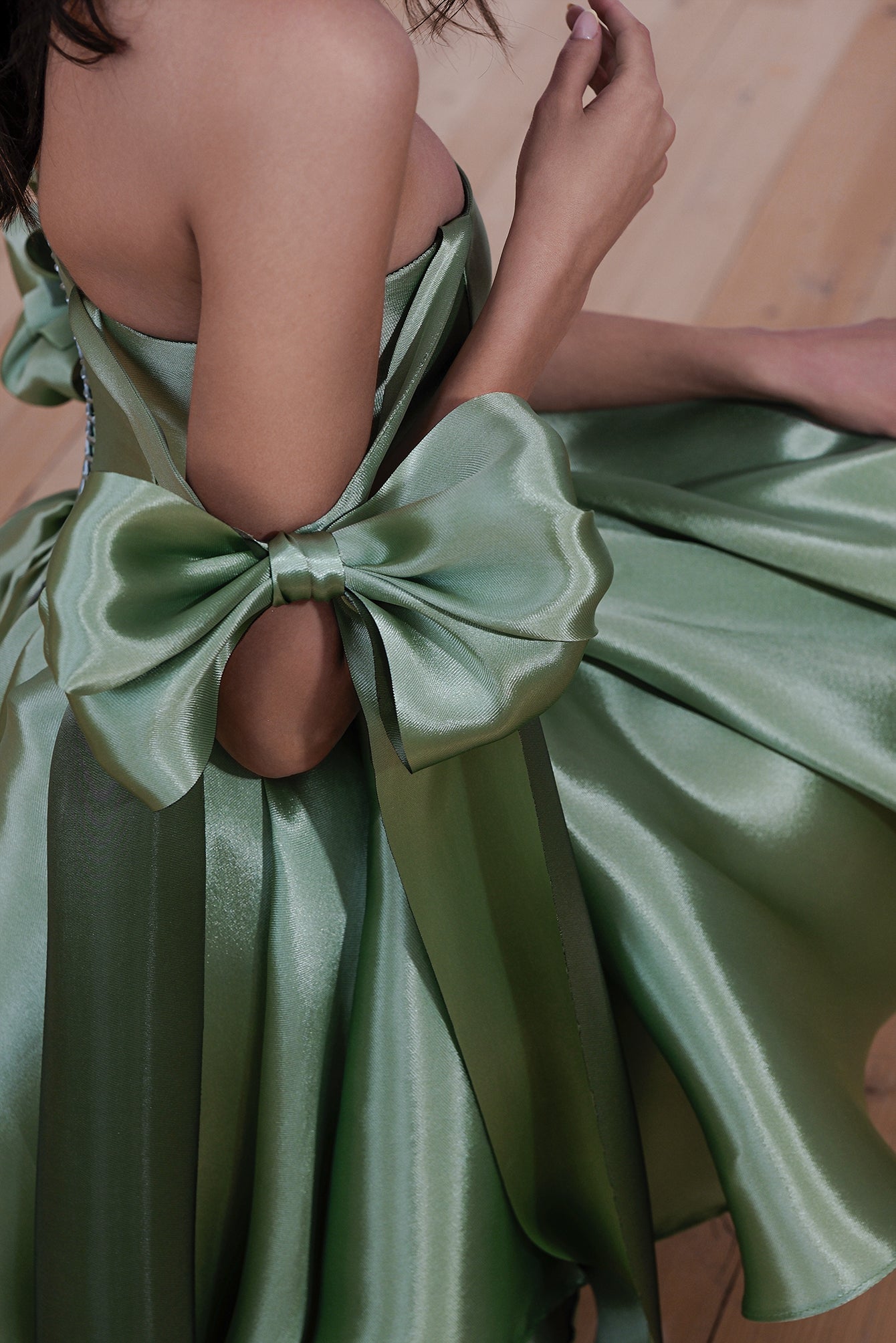 Cocktail dress in green: Princess Blossom 