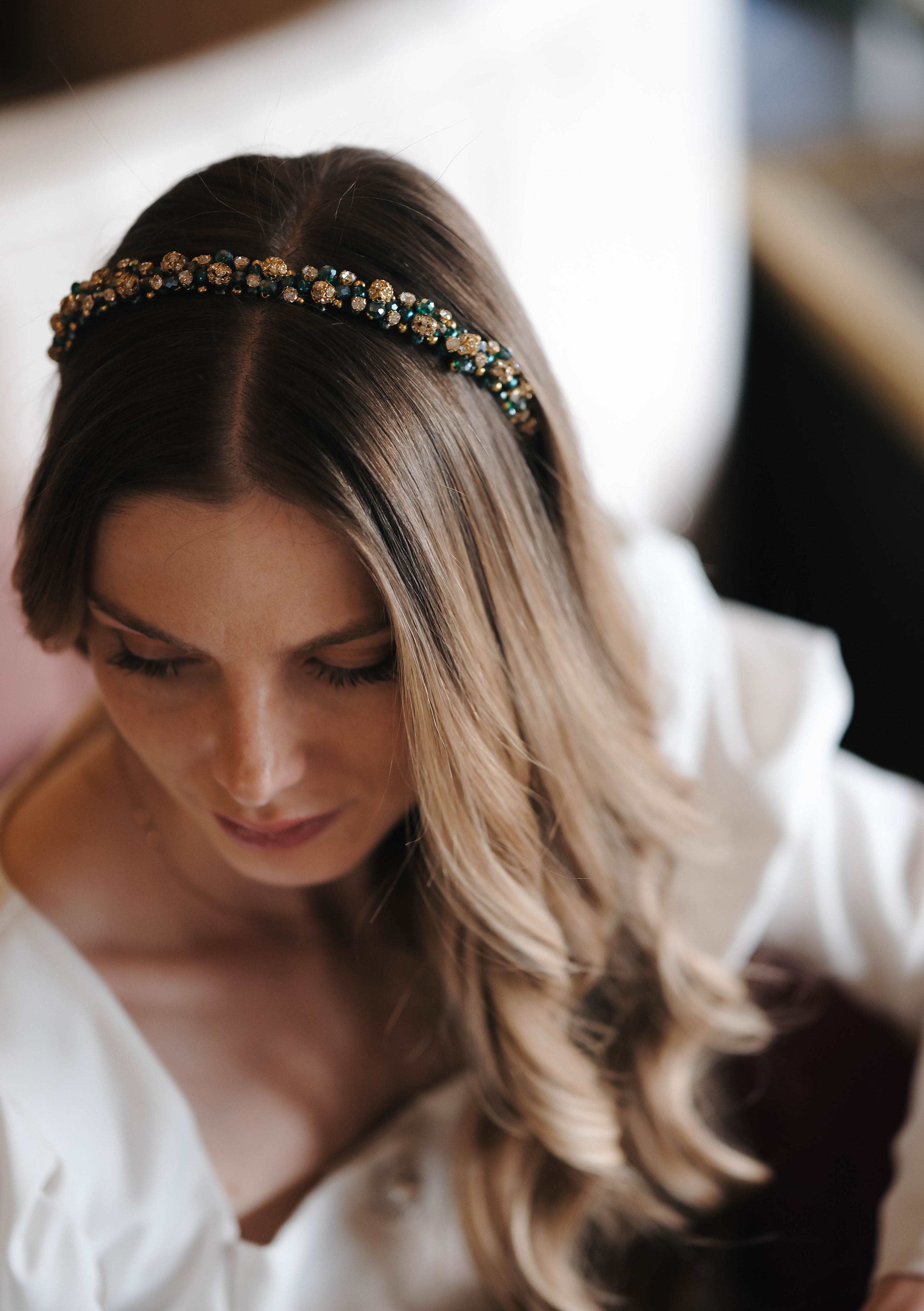 Handmade tiara: Cynara