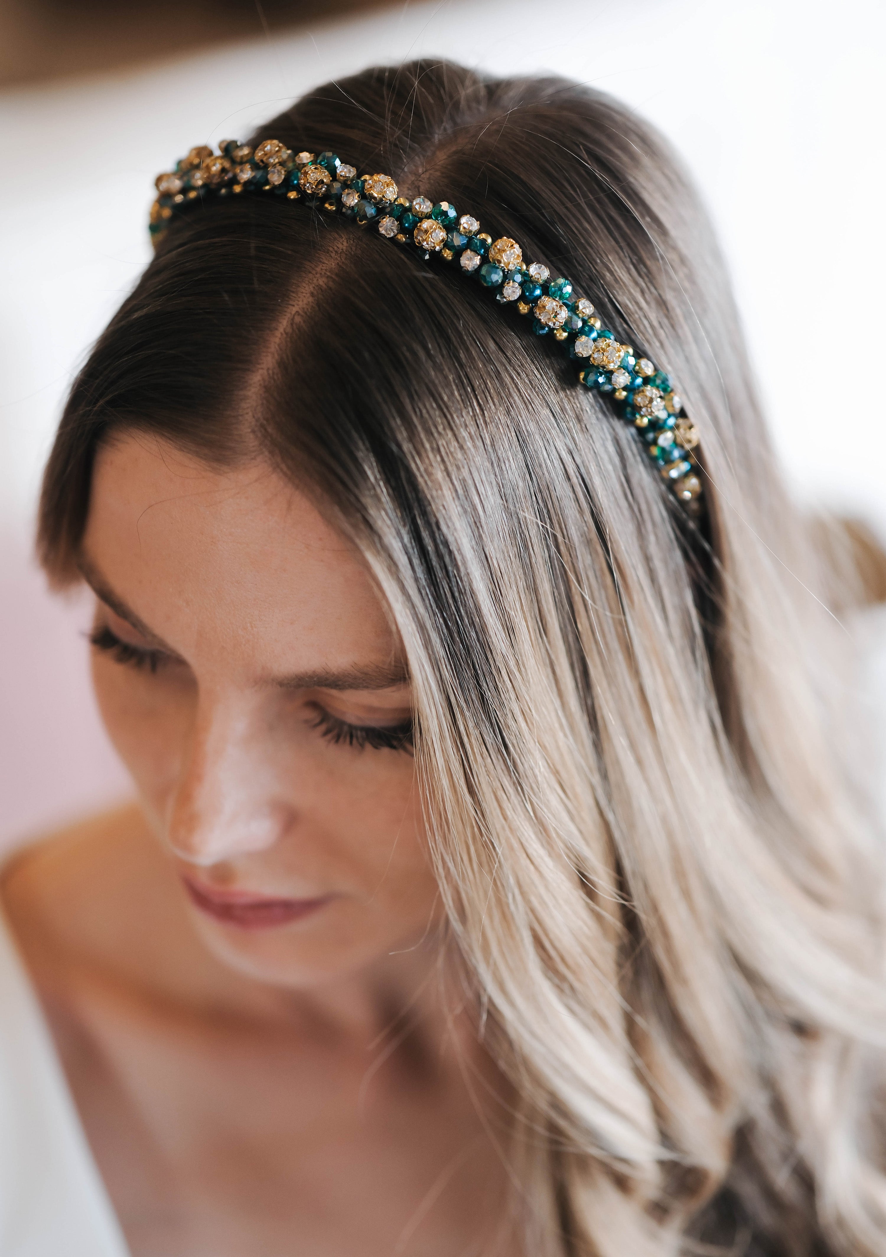 Handmade tiara: Cynara