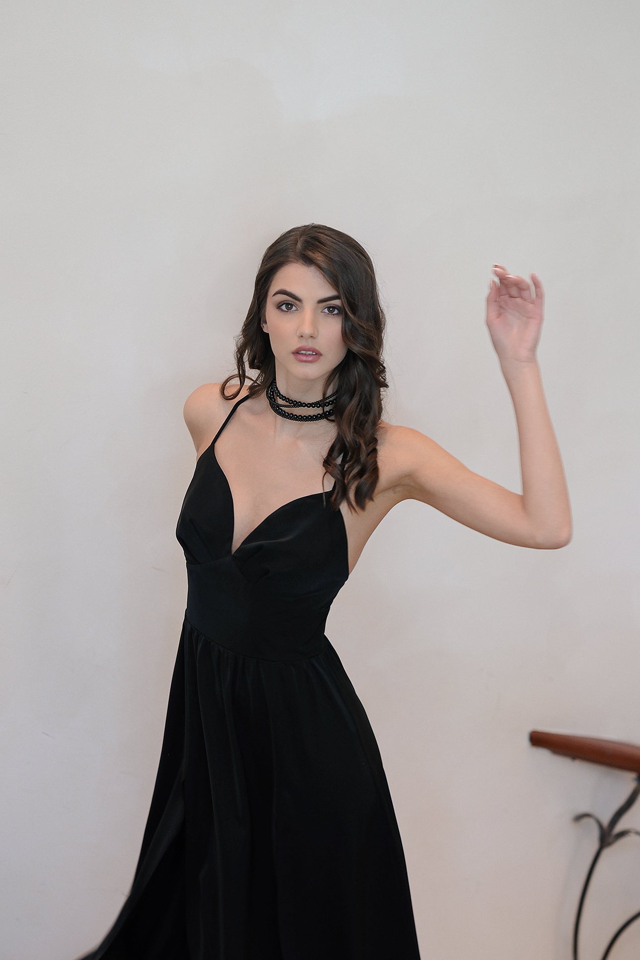 Stylish dress in black: Clara