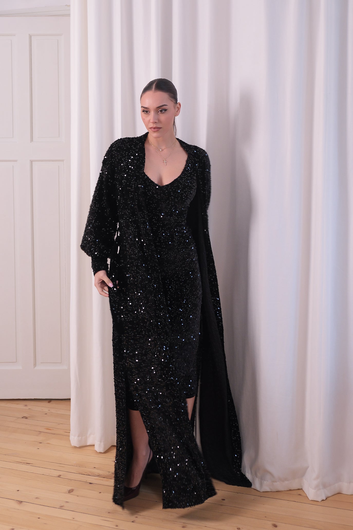 Жилетка с пайети: Reina