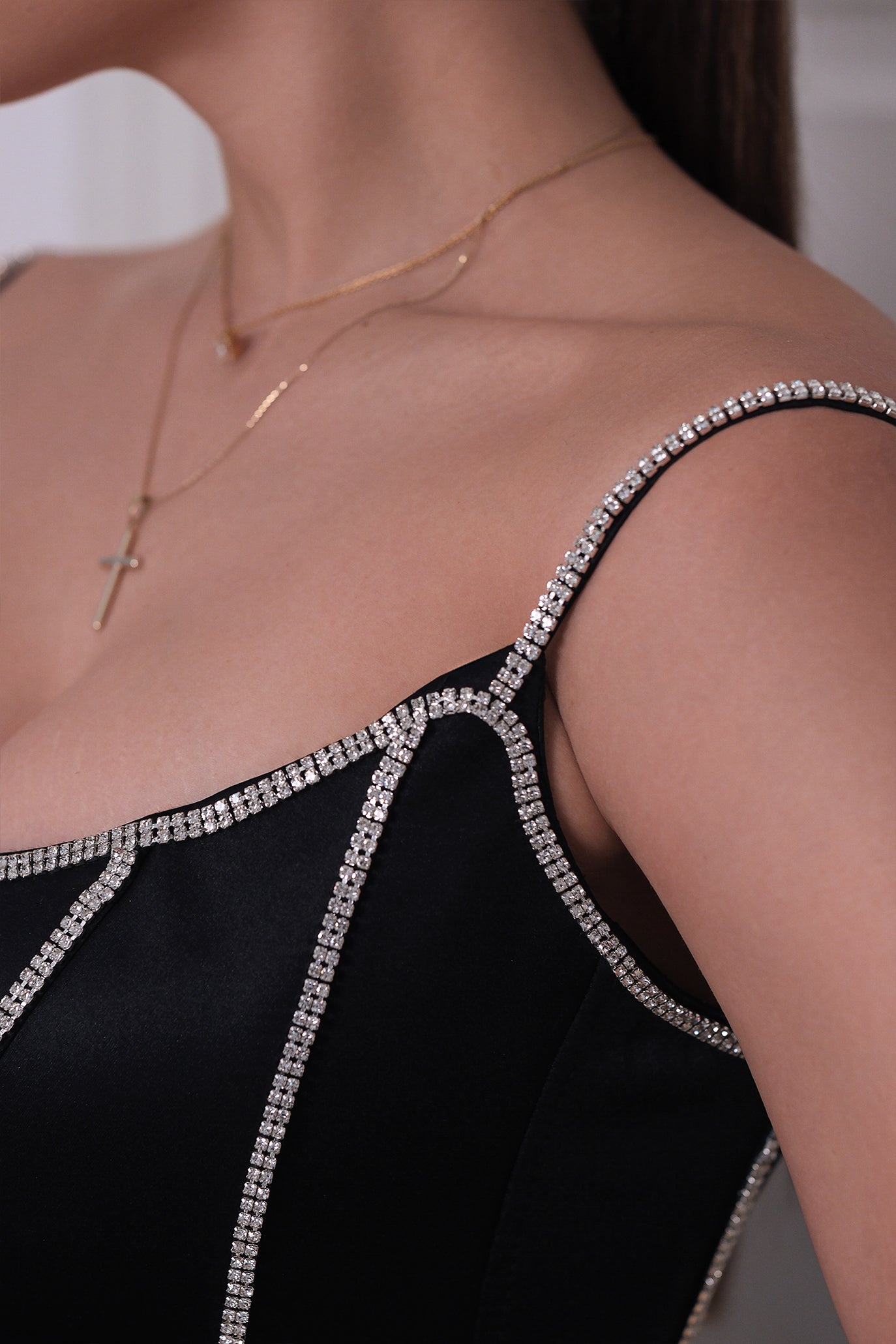 Официална рокля с пера: Jardin