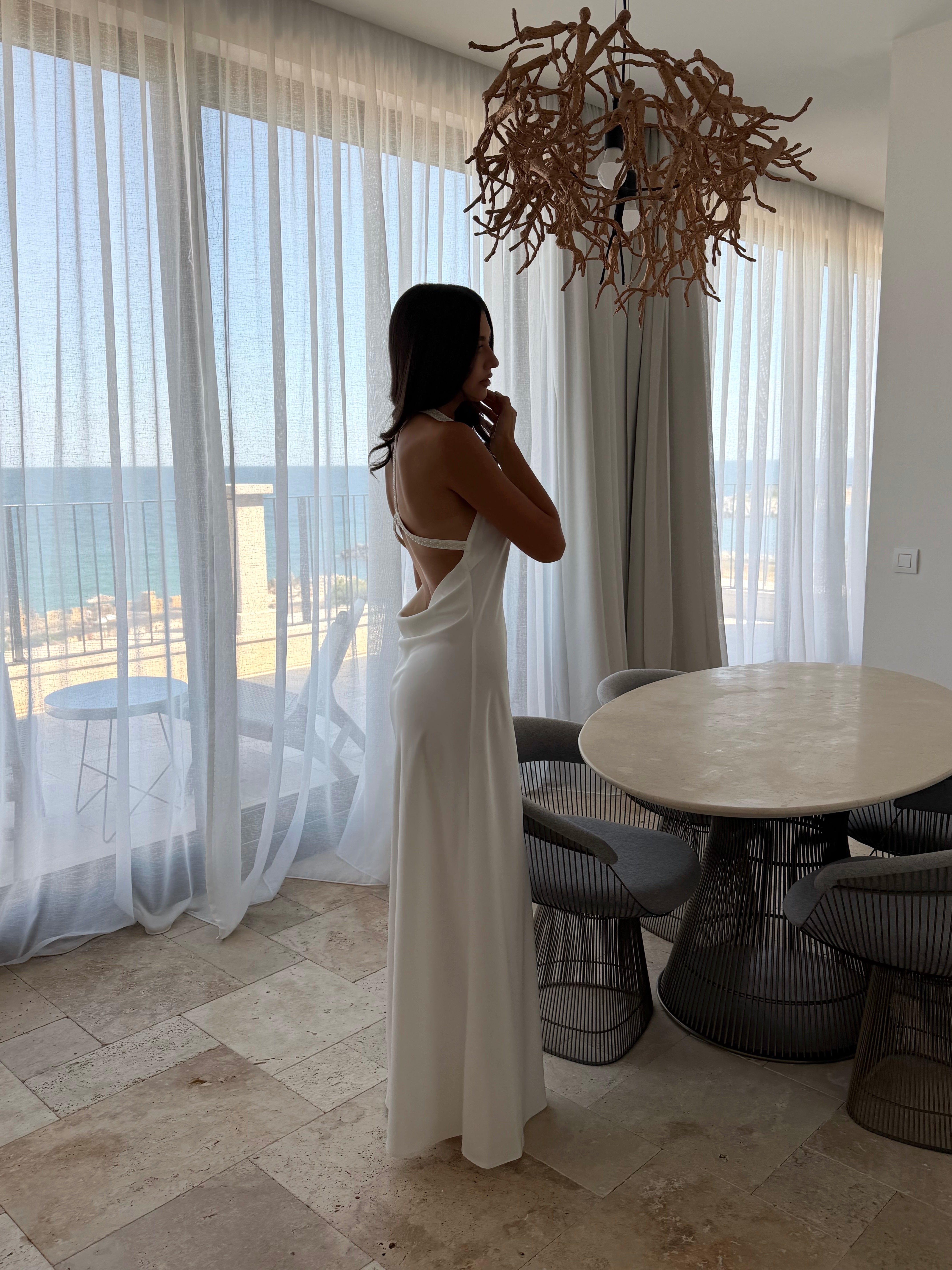 Dress: White Touch