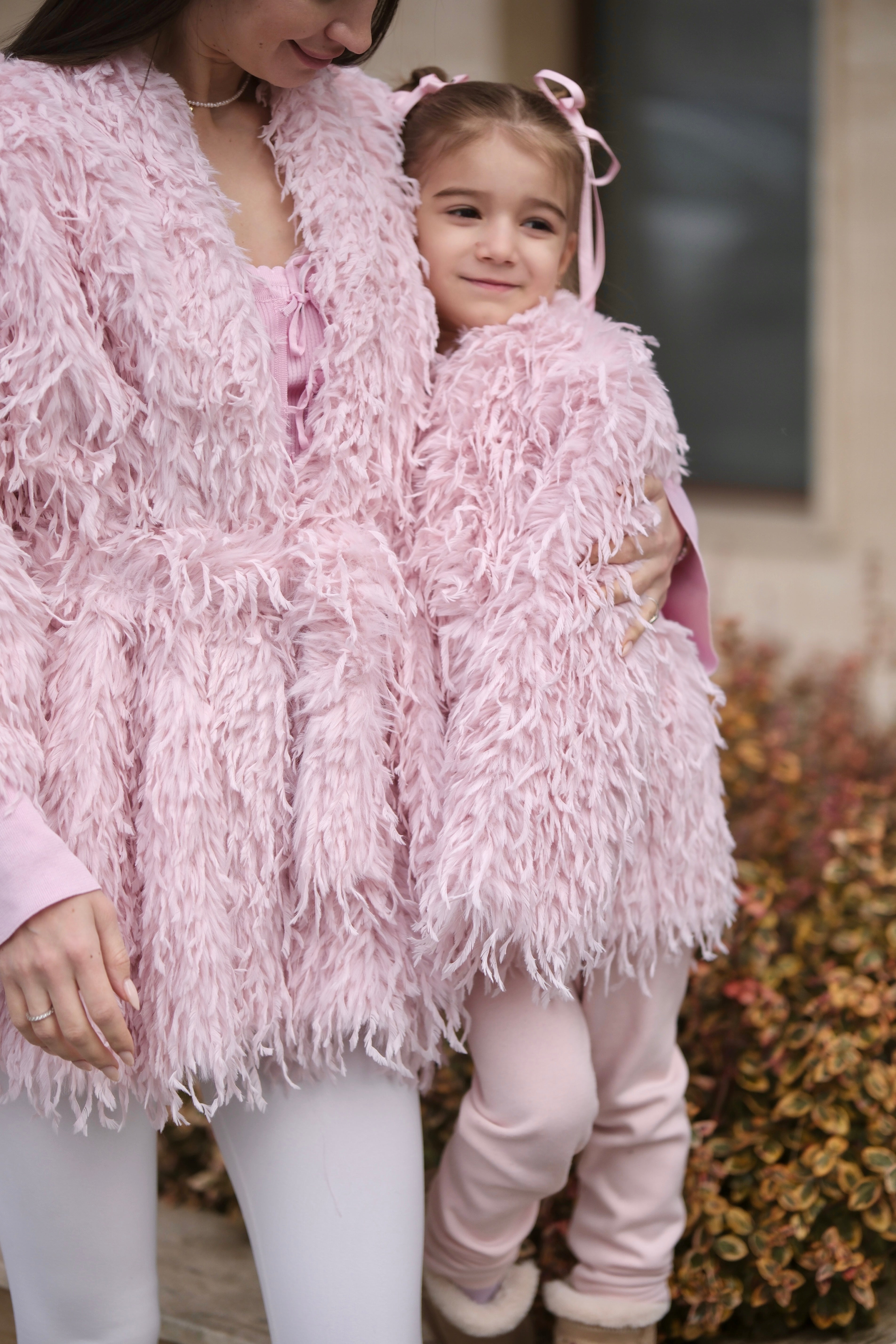 Детска жилетка / палто в розово: Regina