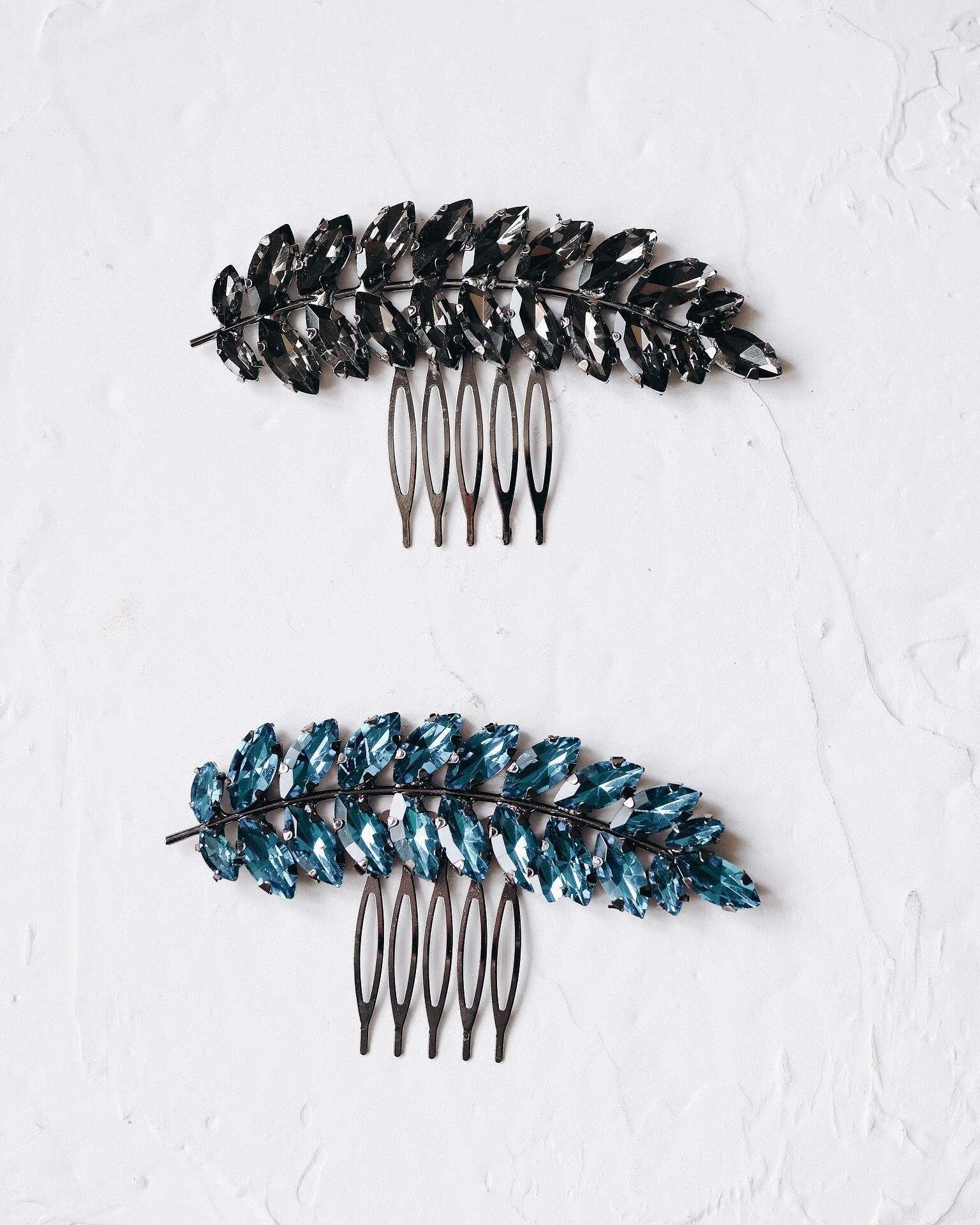 Hair accessory in black: Aurora