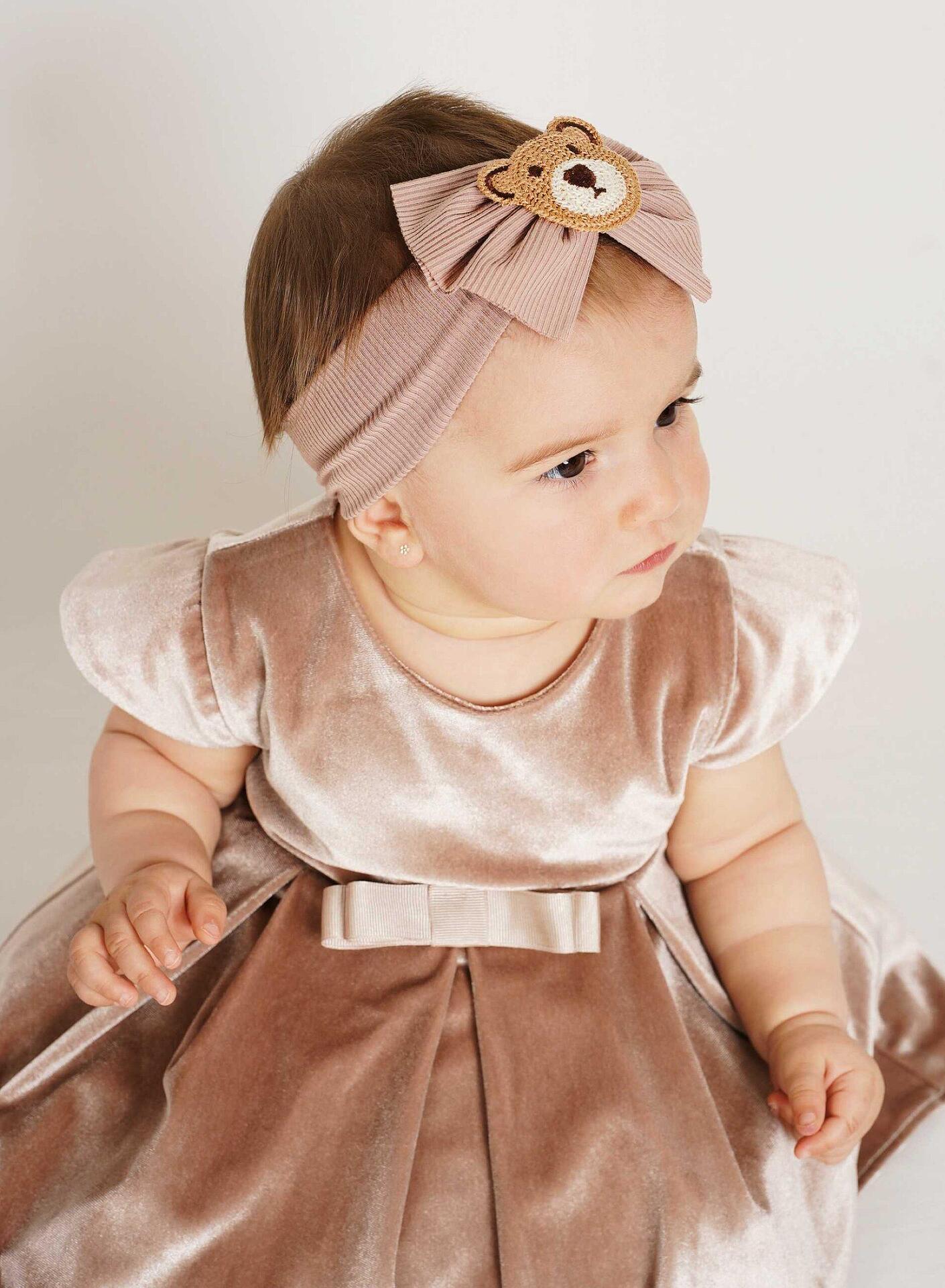 Soft teddy bear headband