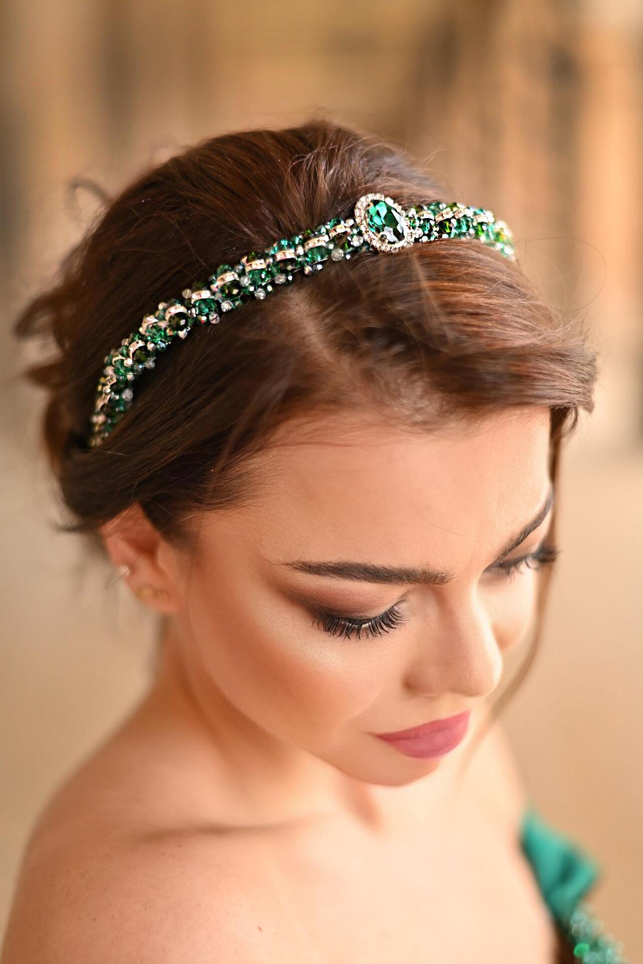 Tiara: Emerald - Silver