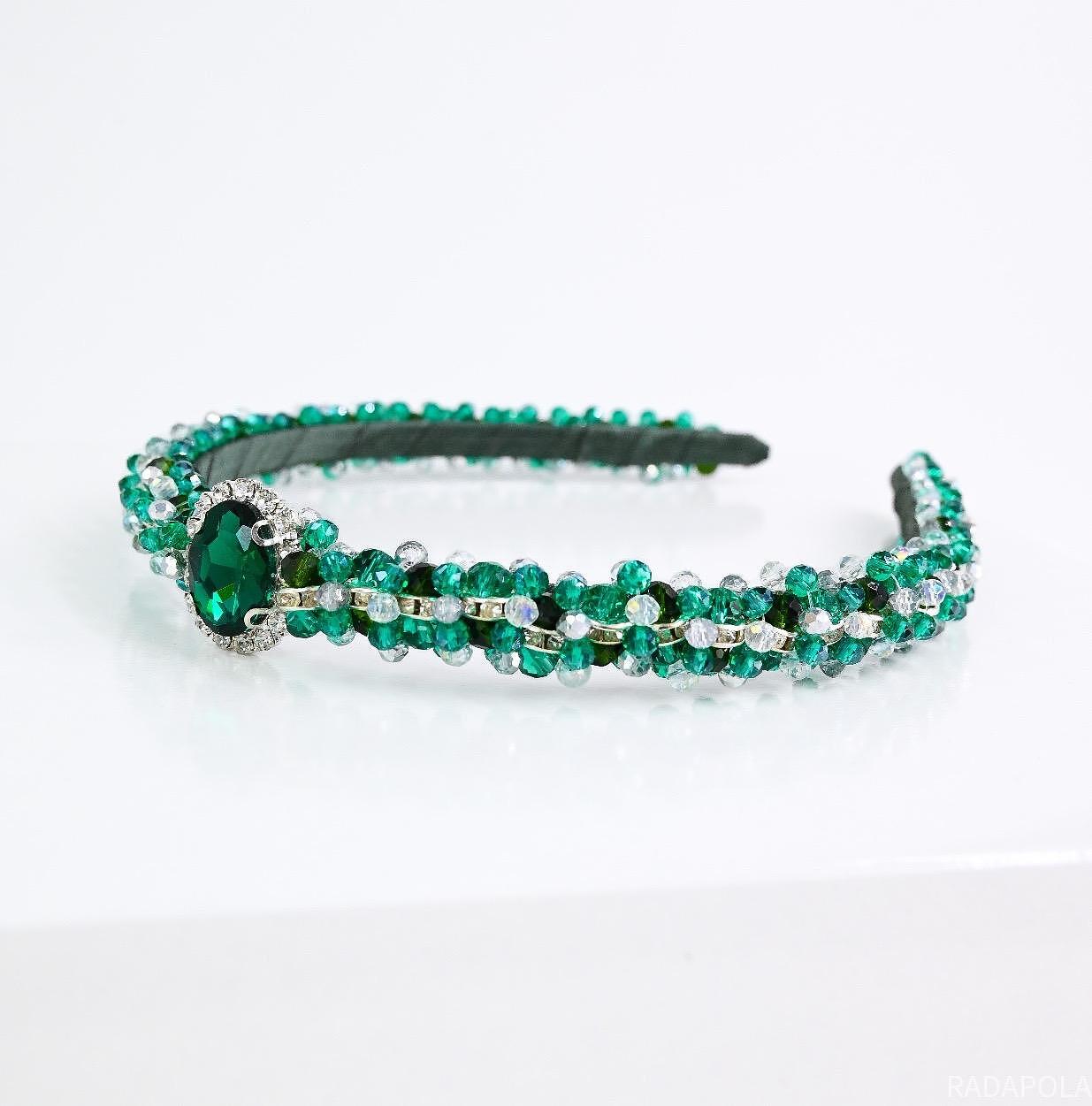 Tiara: Emerald - Silver