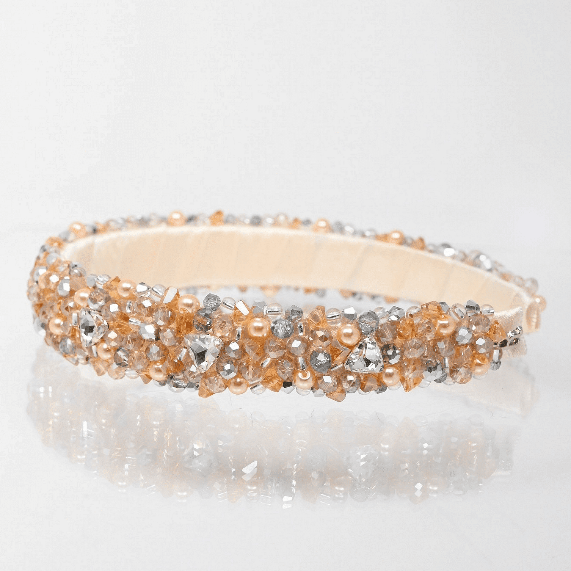 Tiara: Peach crystals