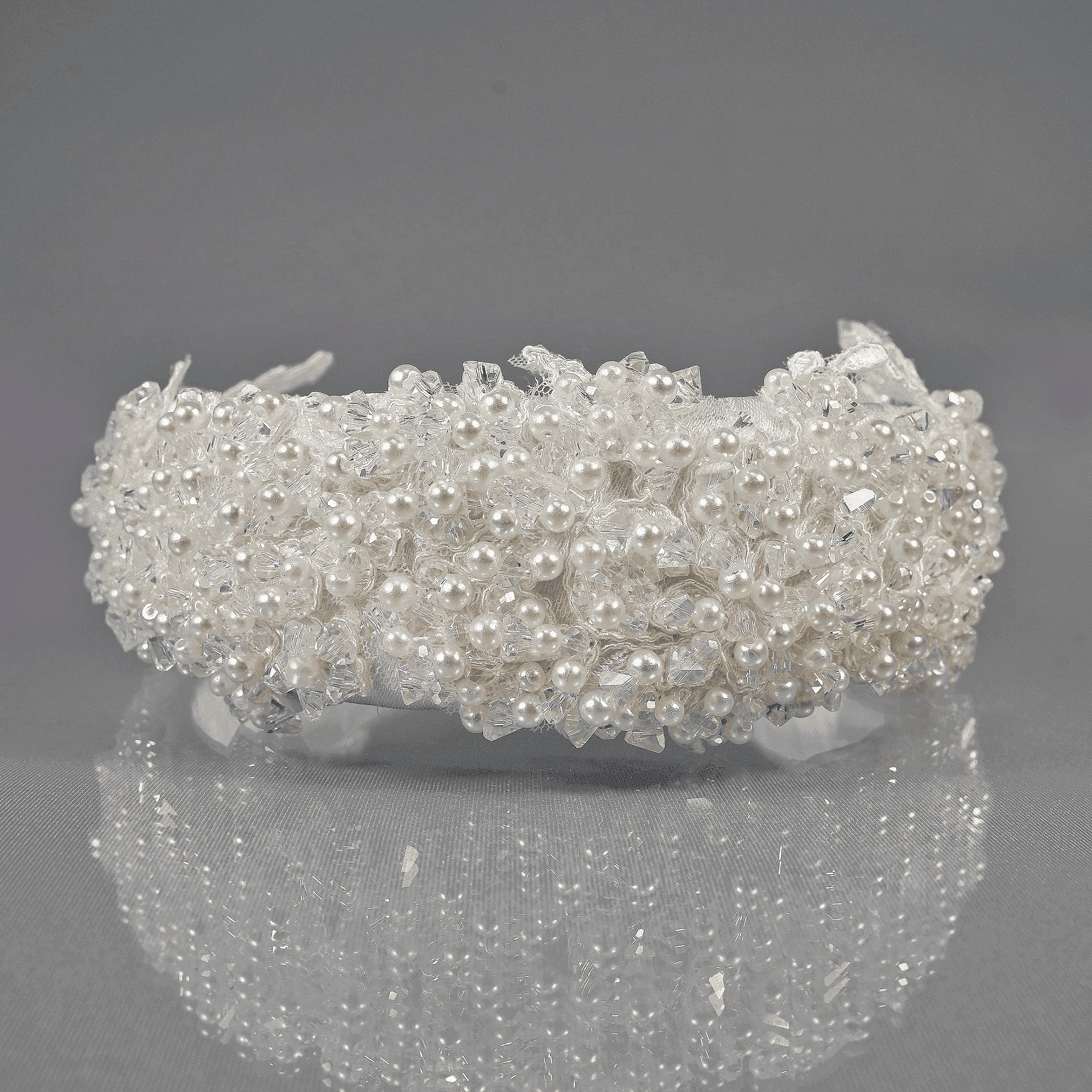 Tiara: Volume Pearl Headband