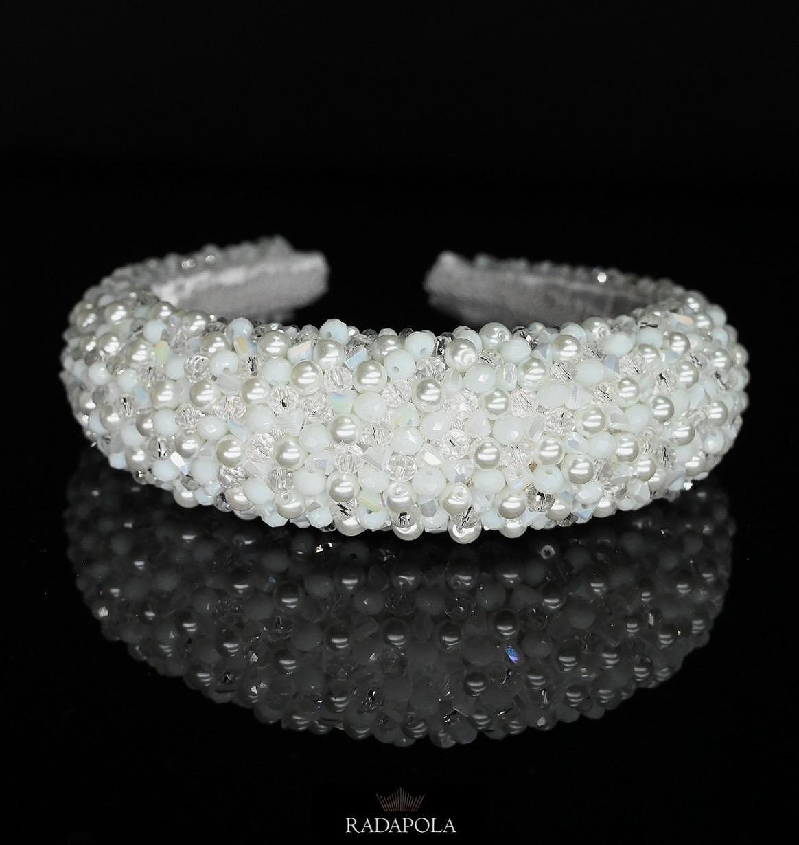 Tiara: Volume Pearl Headband