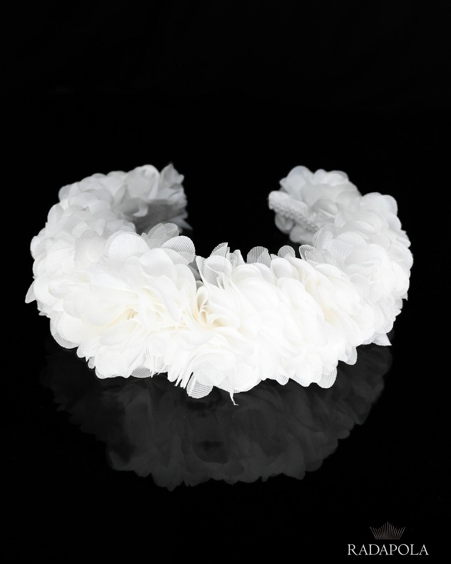 Tiara: White Light Flowers