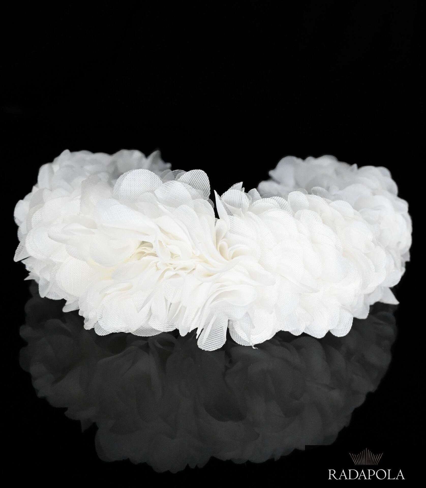 Tiara: White Light Flowers