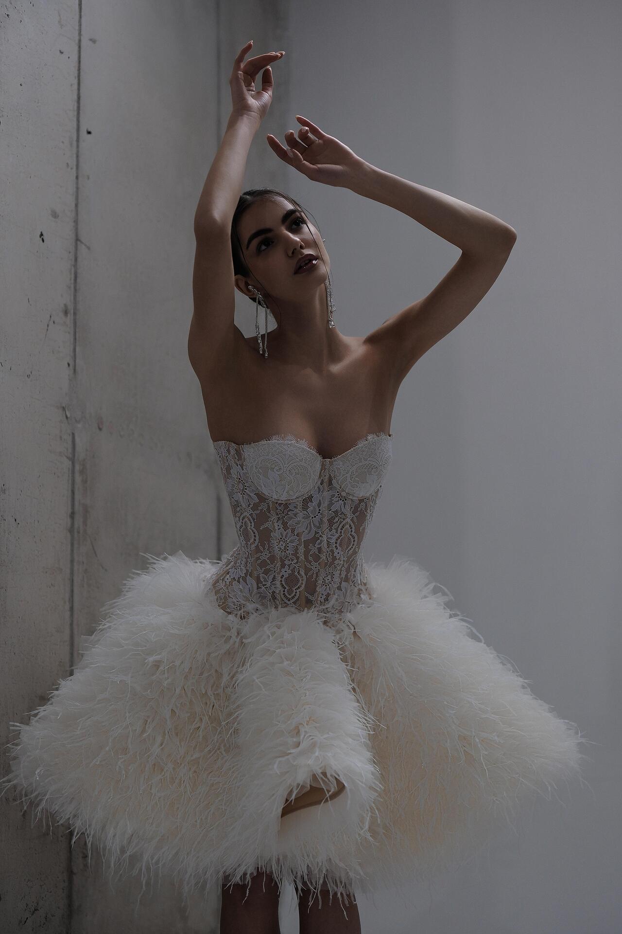 Fairy corset and skirt set: Celeste