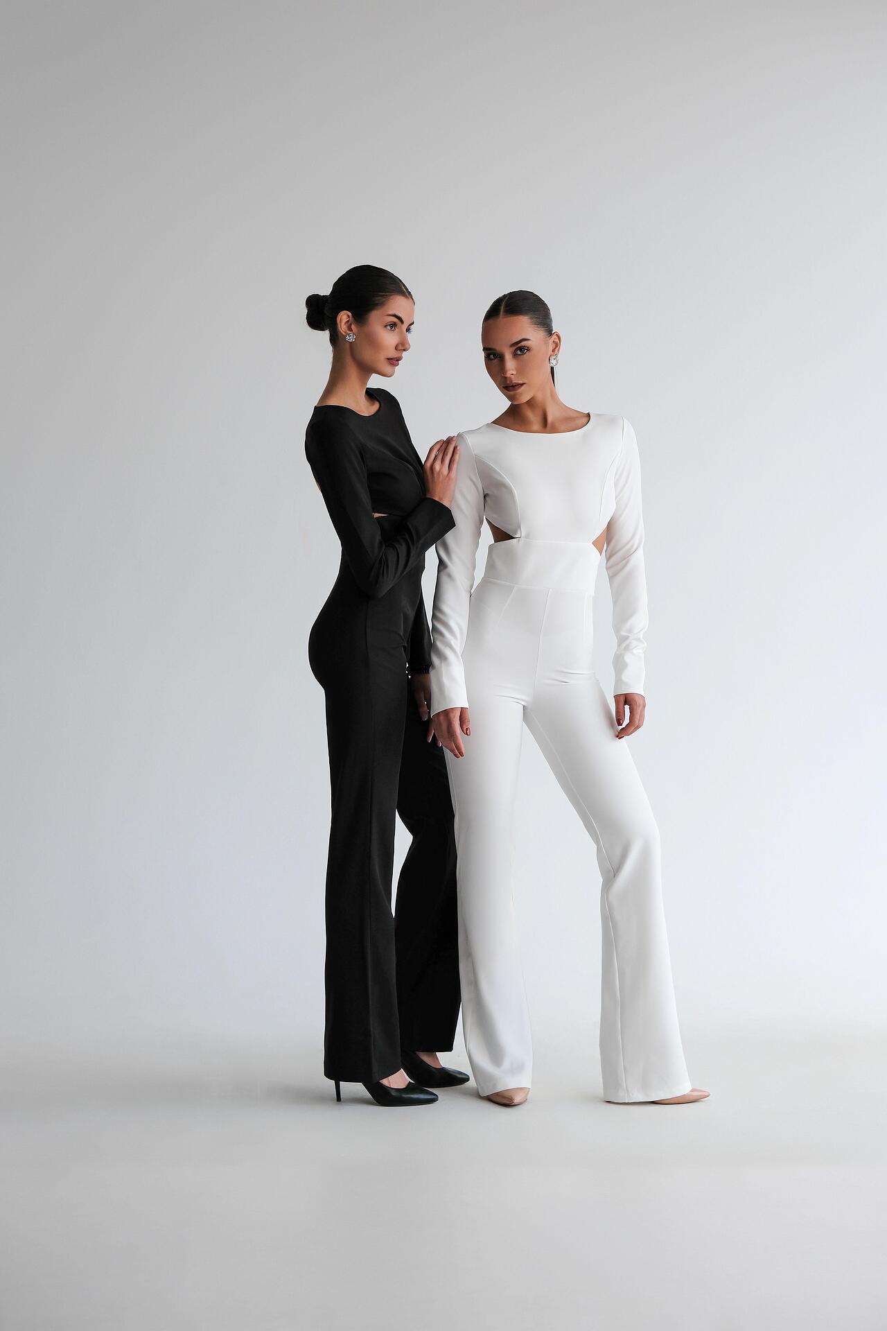 Georgette jumpsuit: Reign