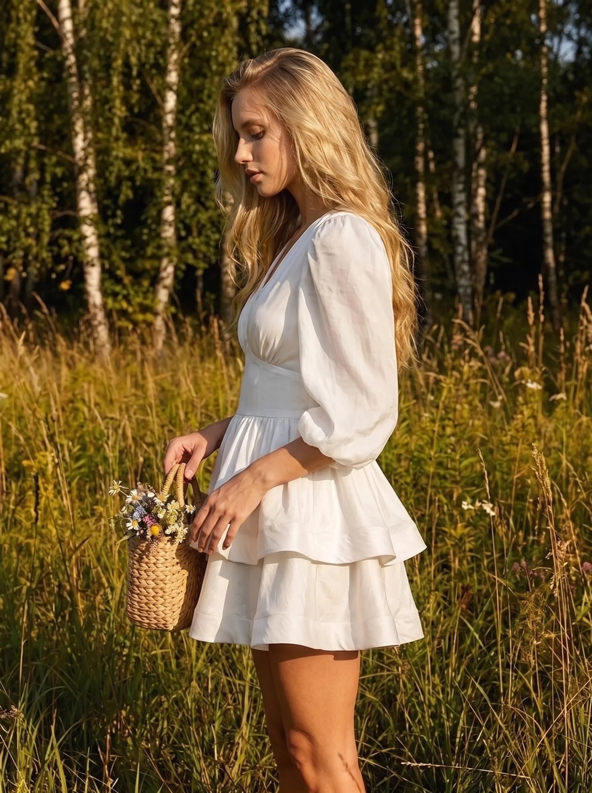 Рокля в млечнобяло: Azalea