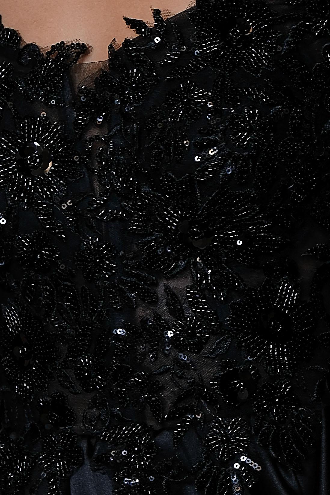 Short cocktail dress in black: Thea