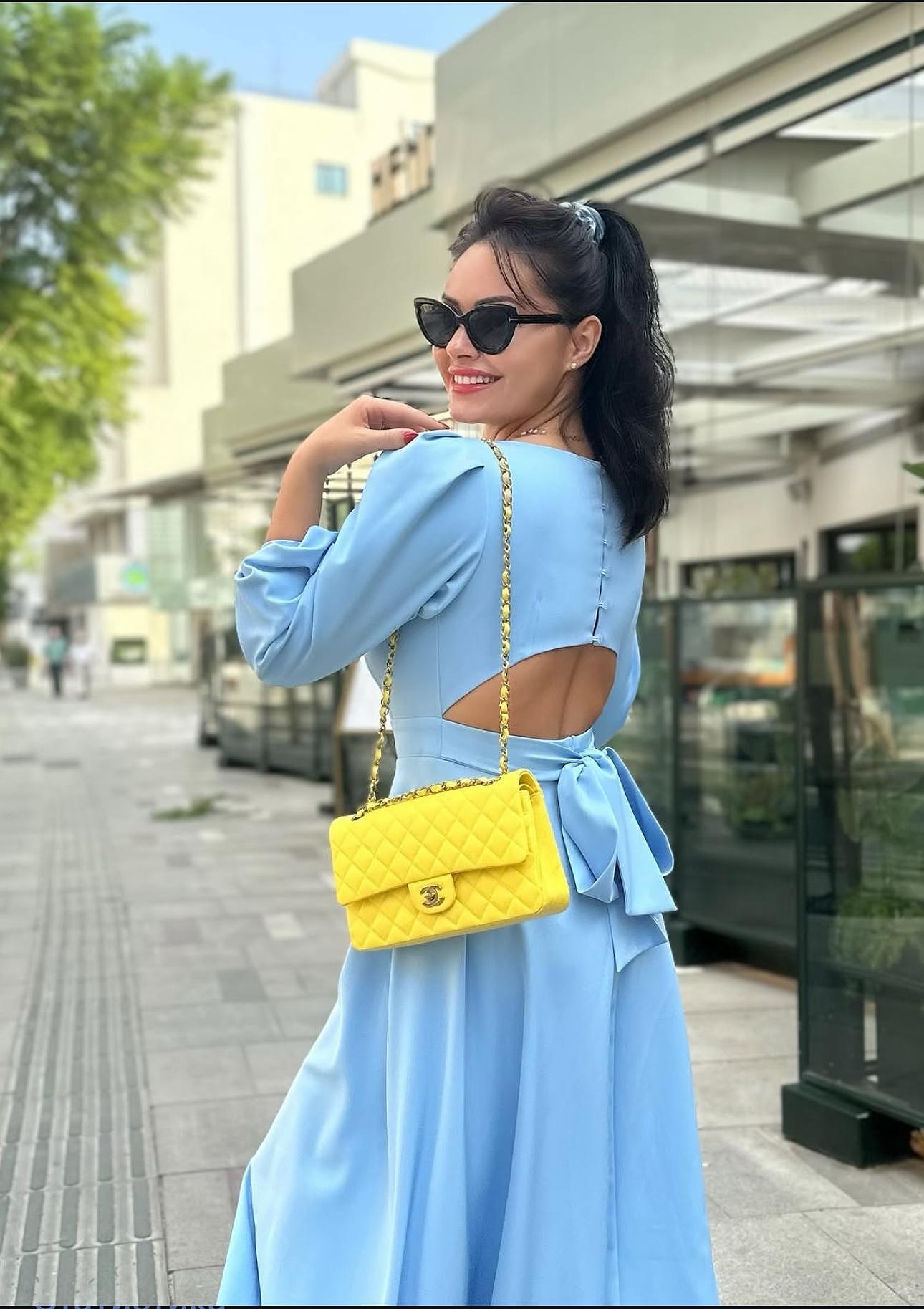 Comfort dress: Blue Melody 