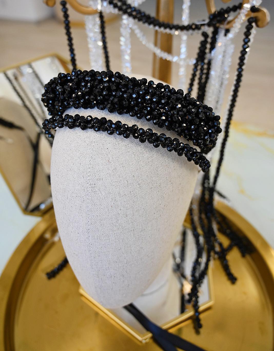 Set: Set Black Crystals for Me &amp; Mom