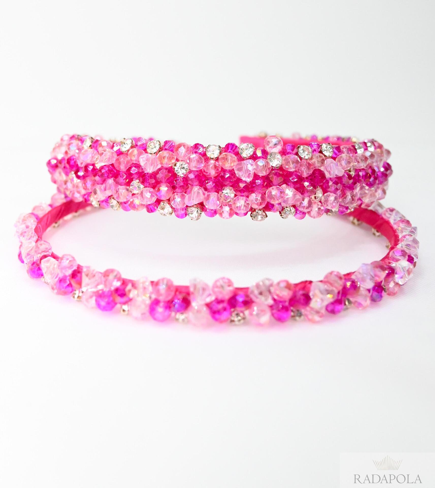 Cyclamen Tiara Set