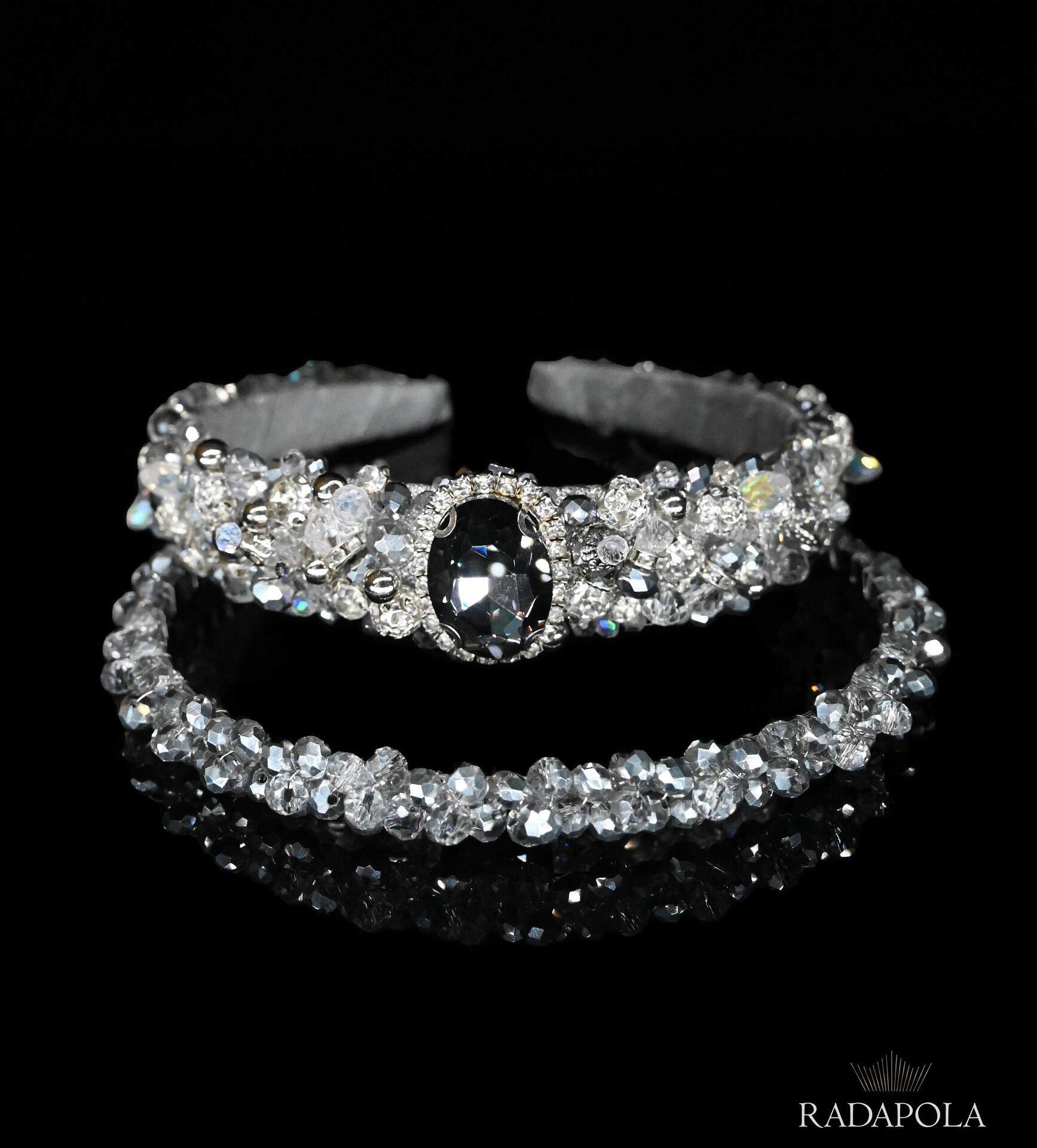 Set of Gray Tiaras