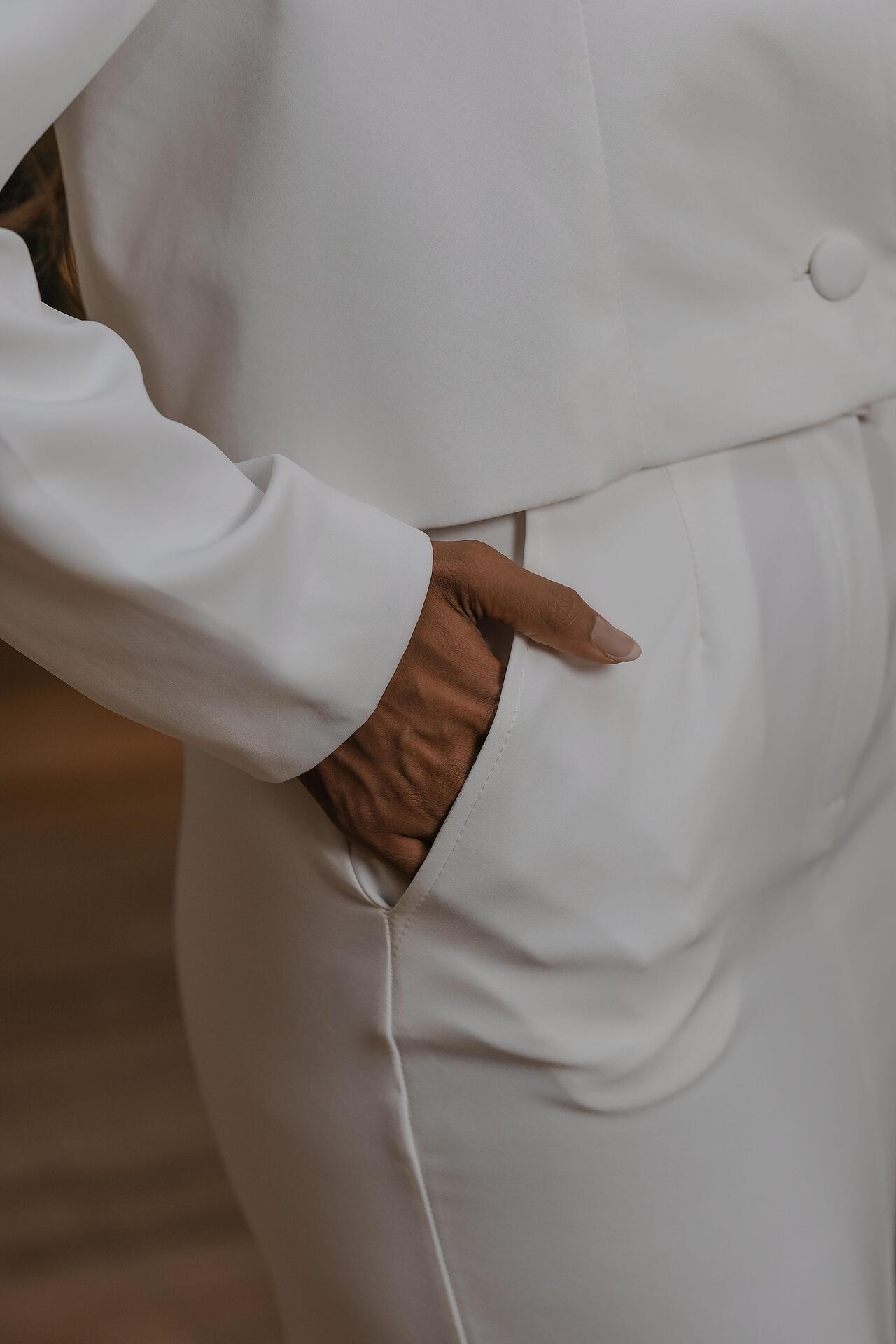 Skirt in white: Morgan