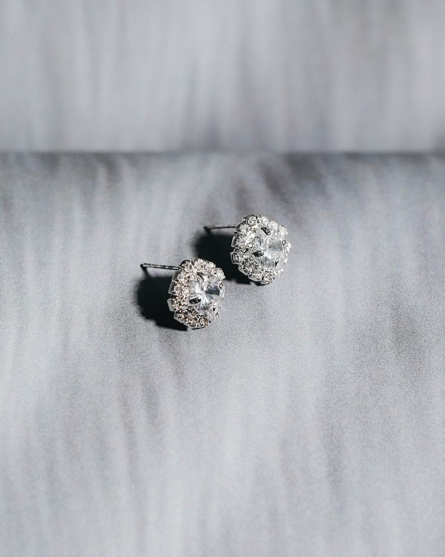 Zirconium earrings: Majesty