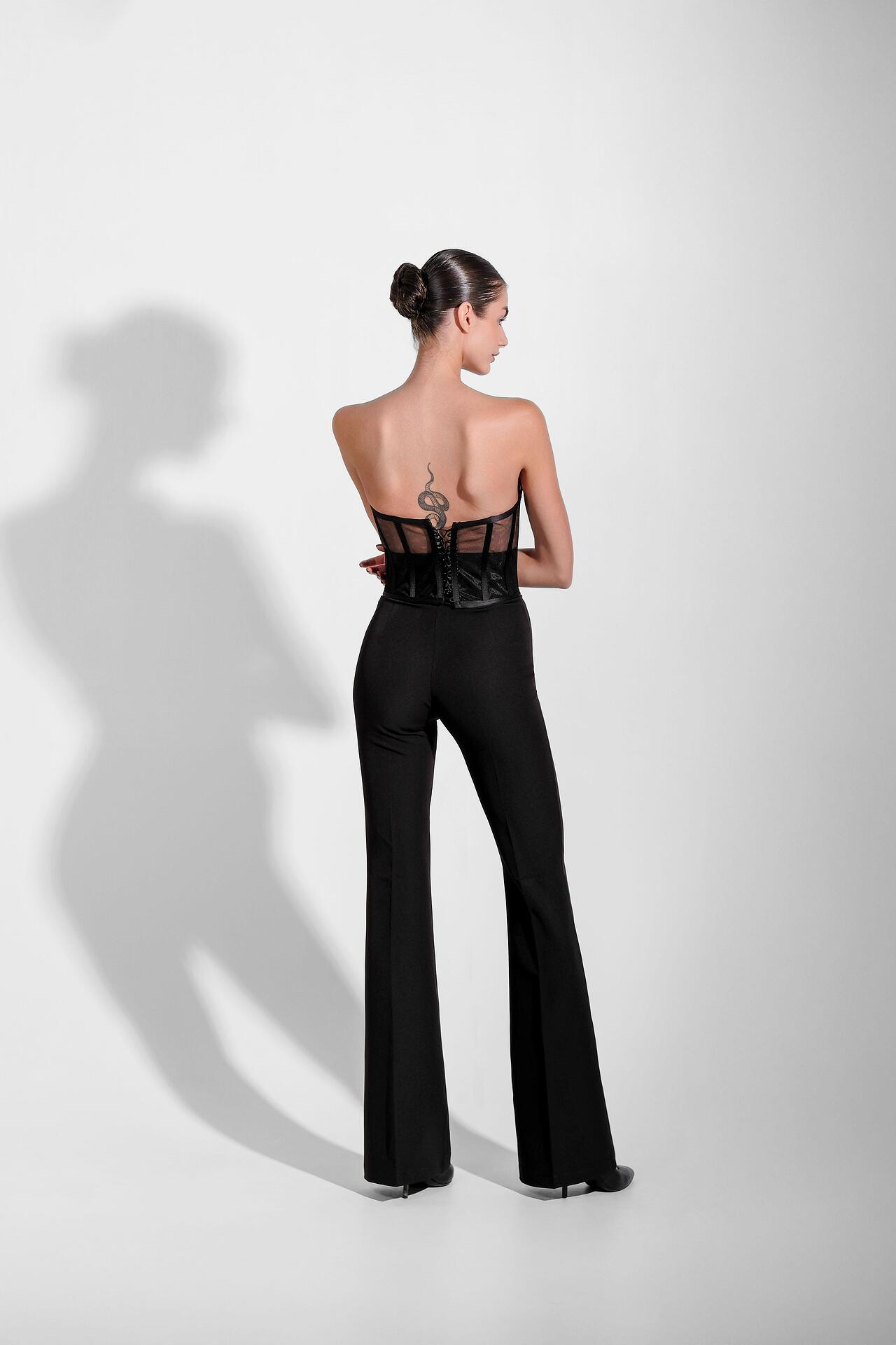 Charleston pants in black: Renew 