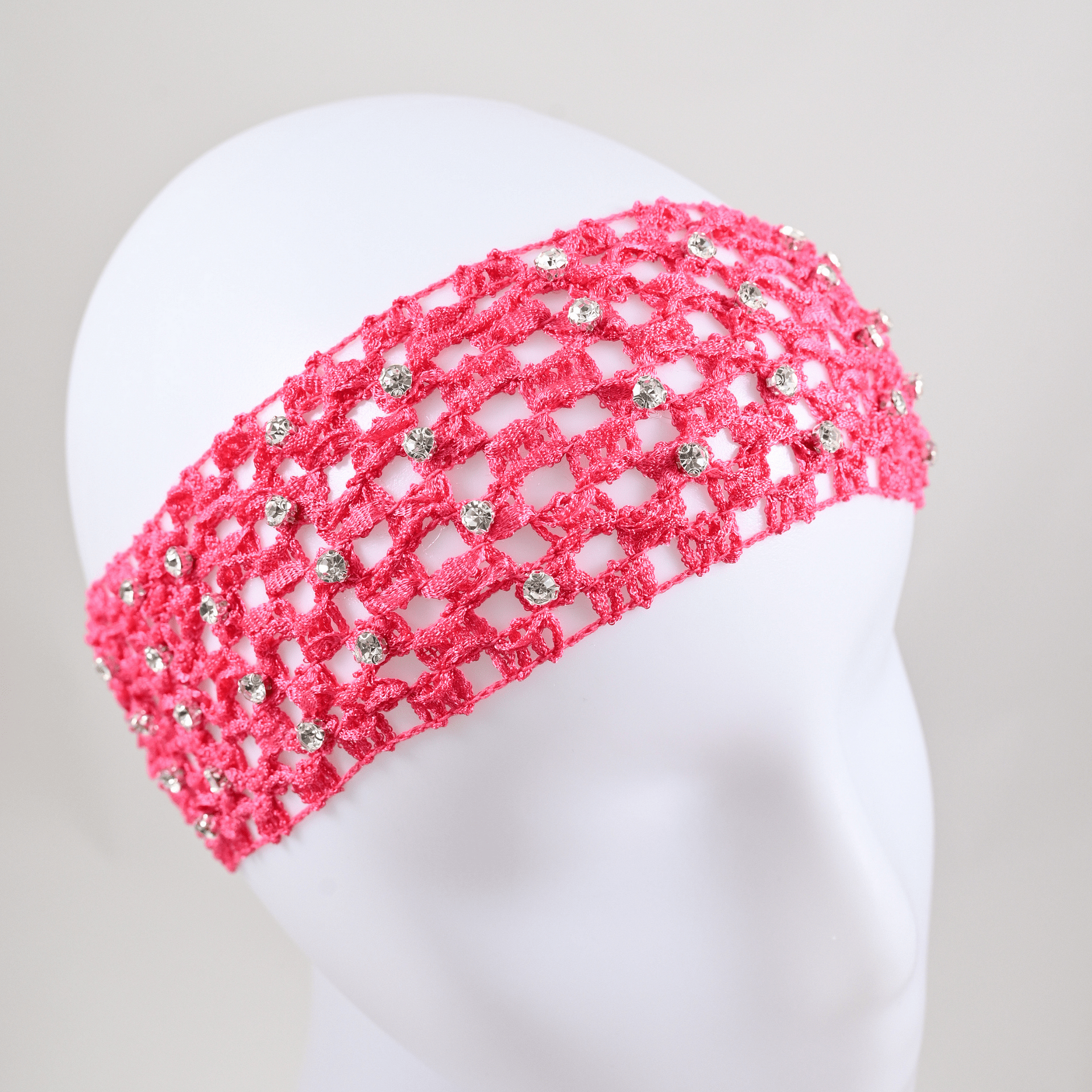 Headband with rhinestones