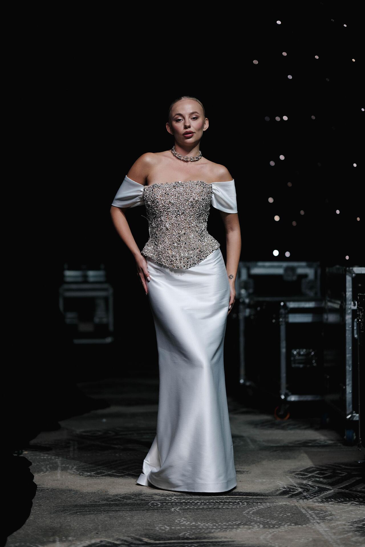 Premium corset and skirt set
