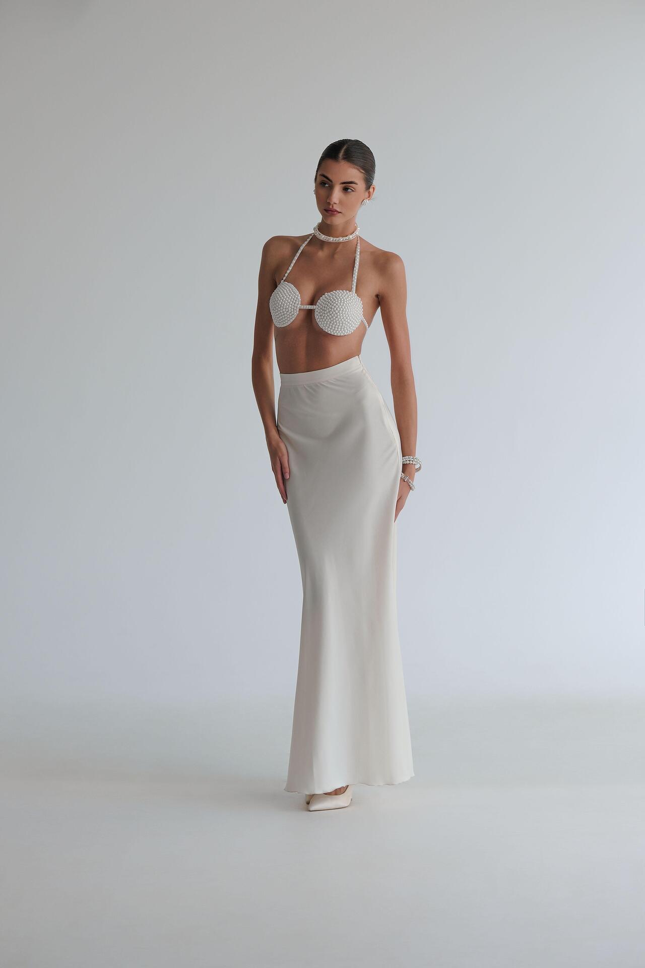 Handmade bra: Pearl Mussels