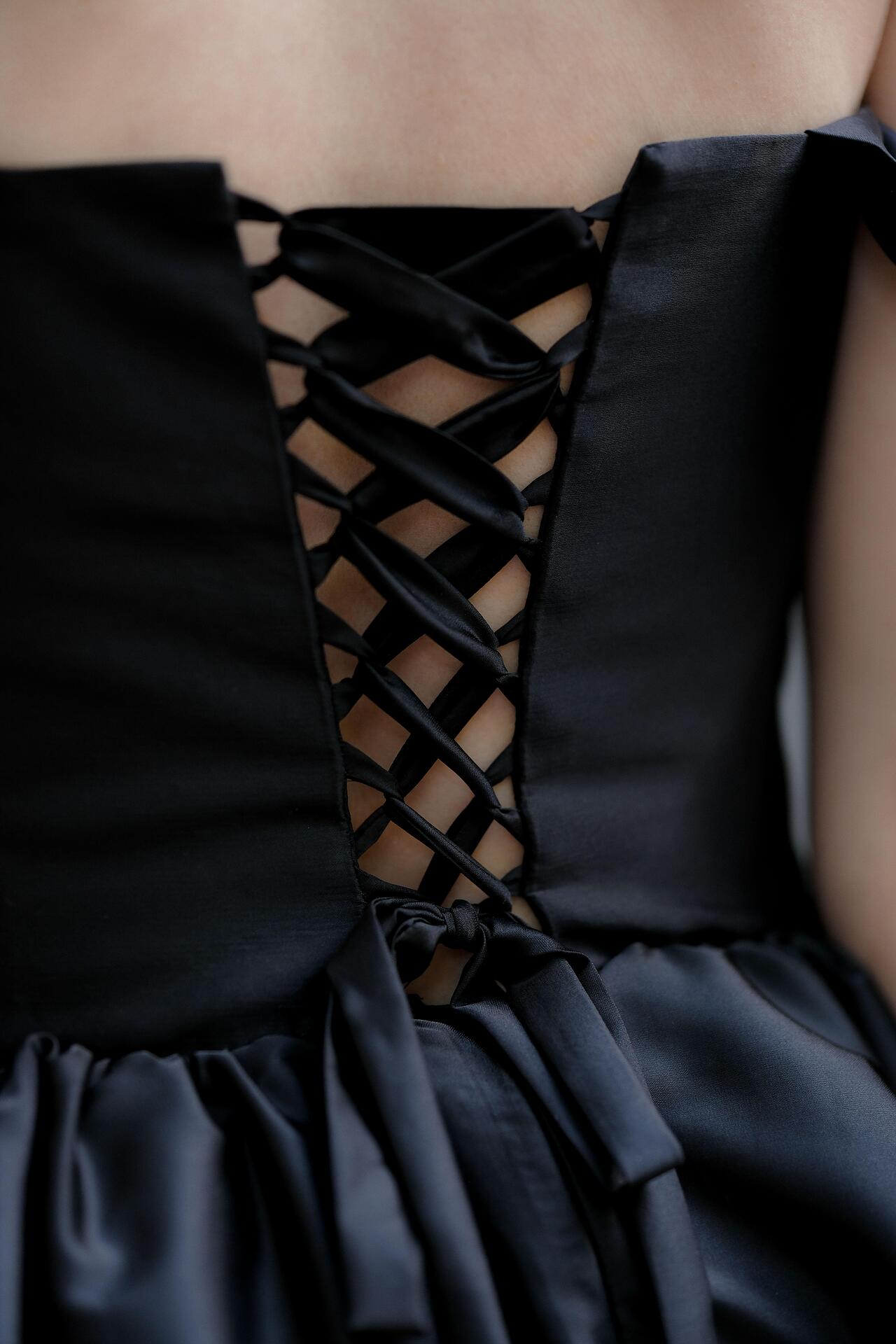 Dress: Black Blossom