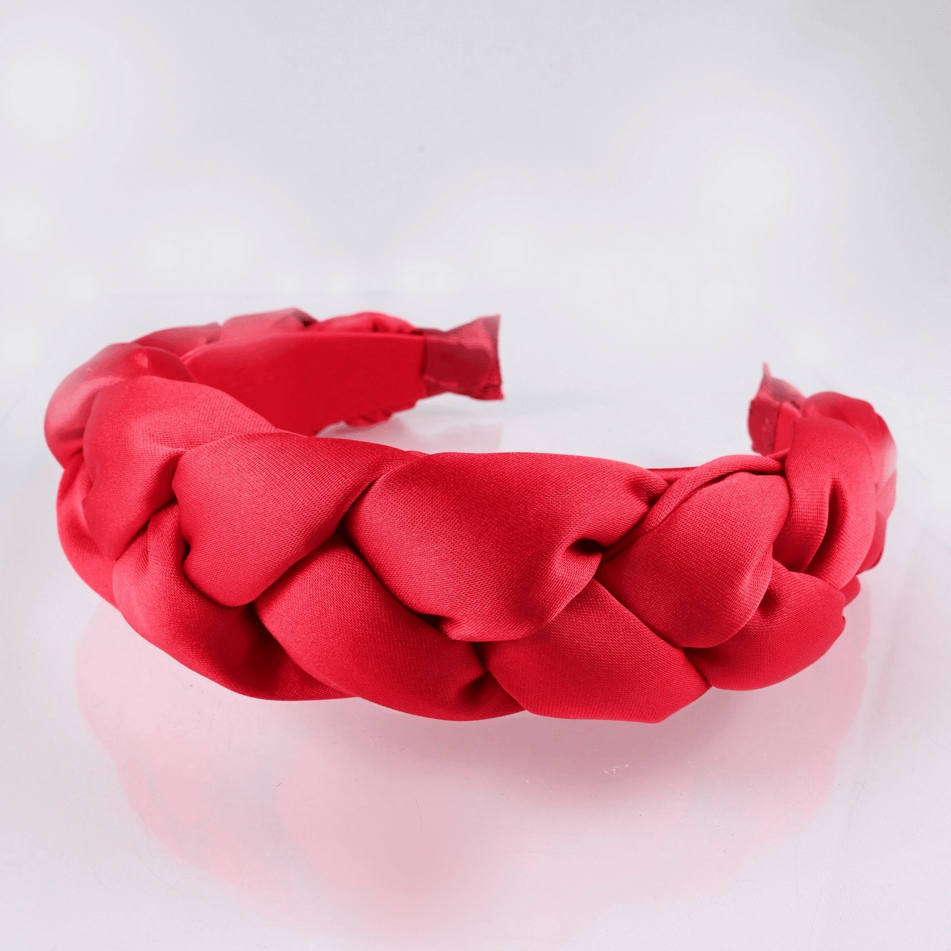 Satin tiara: Red Velvet