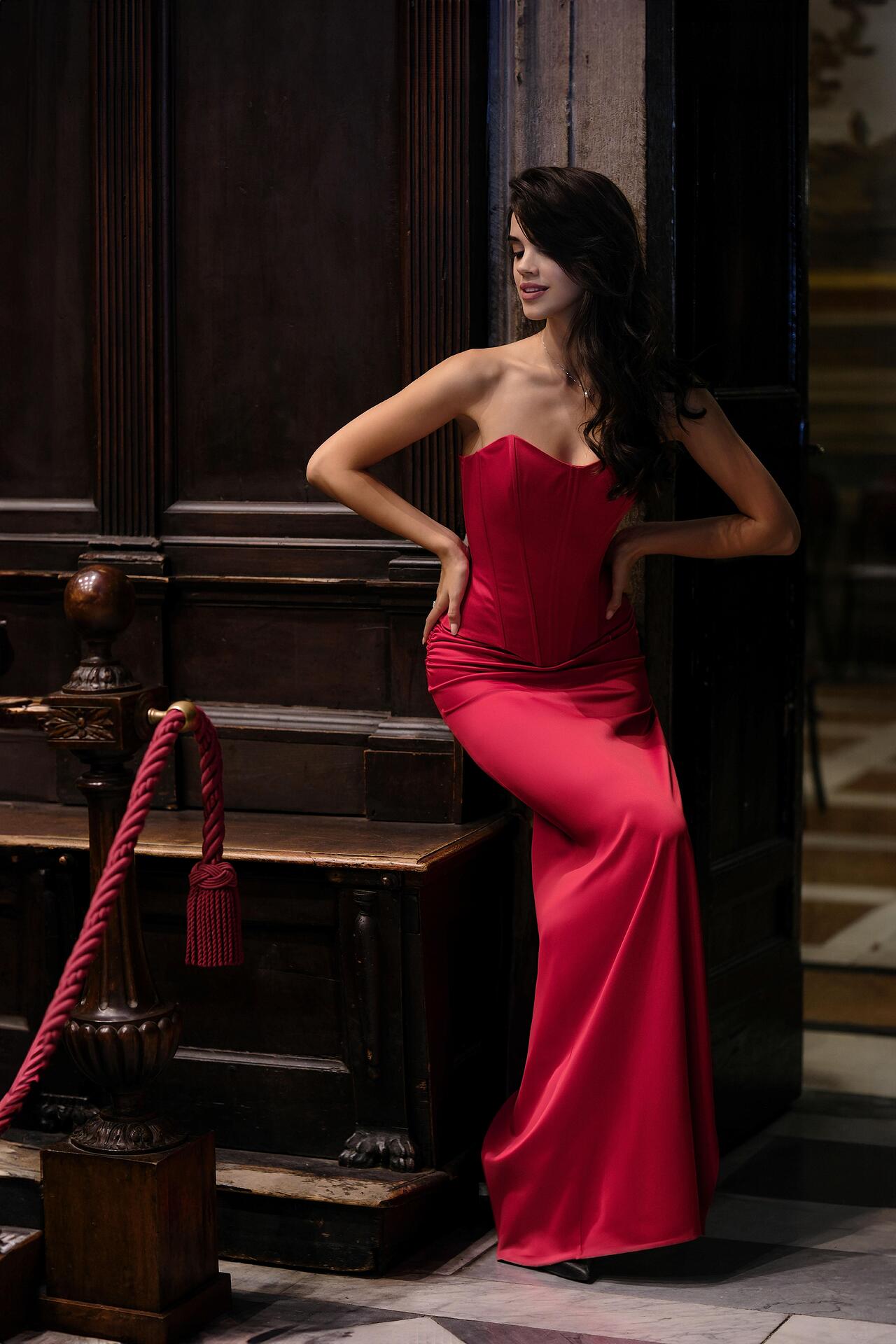 Long skirt and corset set: Bellissimo