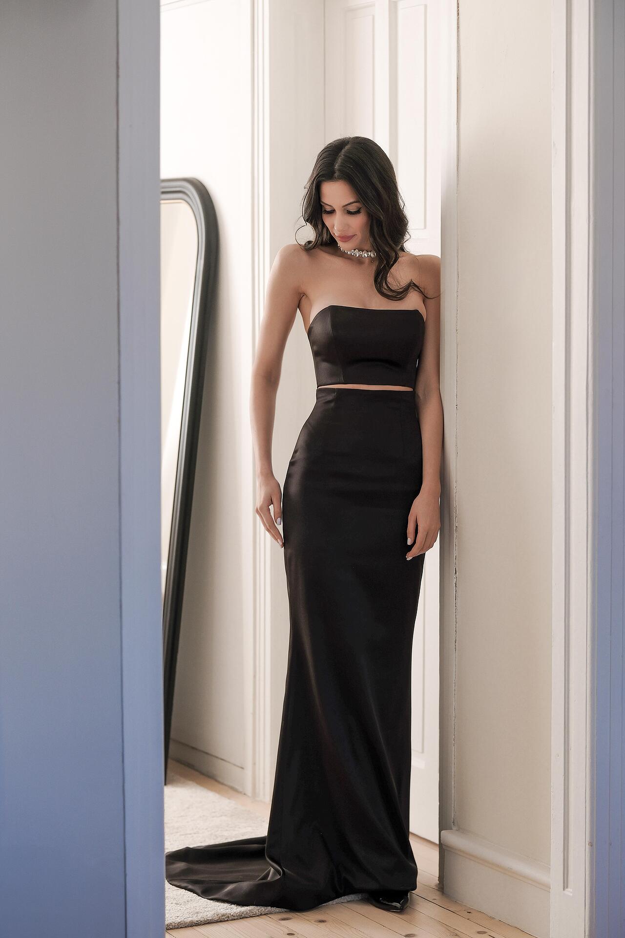 Long skirt and top set: Mon Amour 