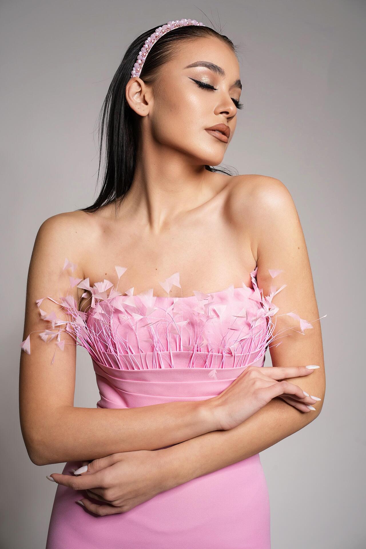 Light pink tiara
