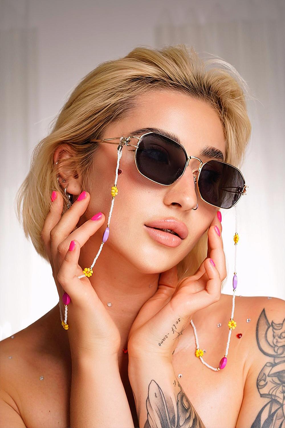 Glasses chain: Colorful Summer