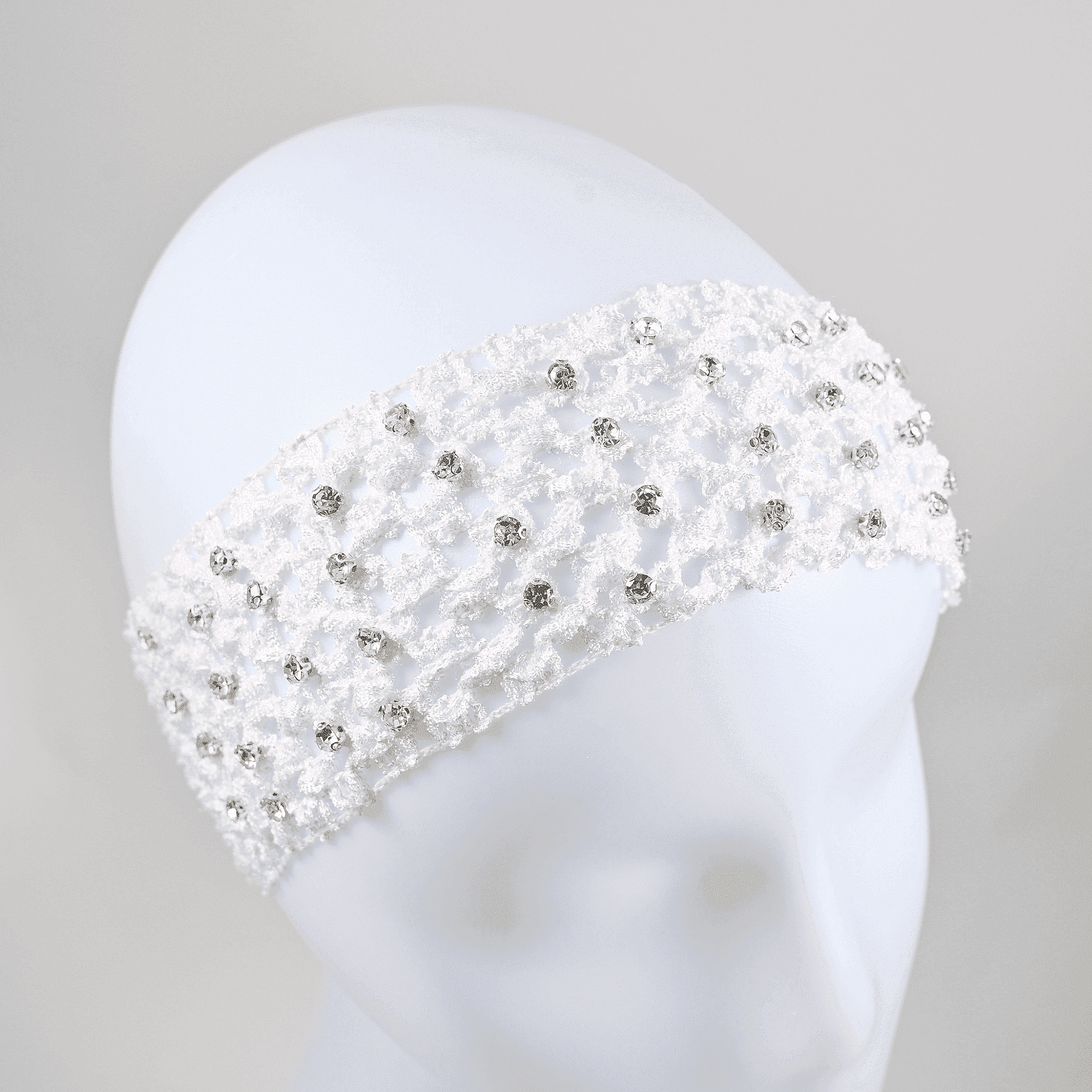 Headband with rhinestones