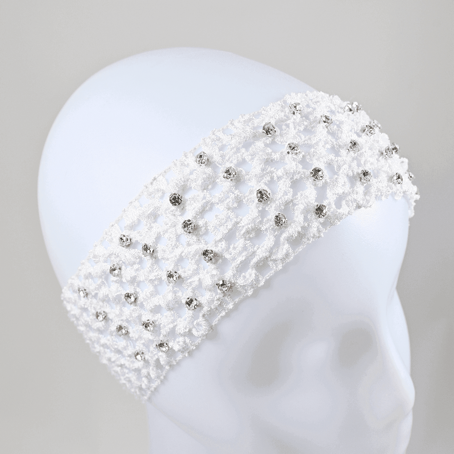 Headband with rhinestones