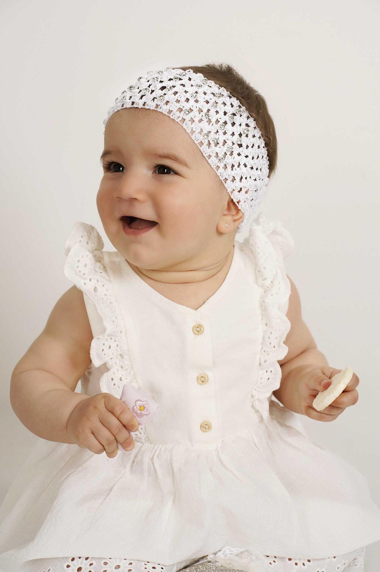 Headband with rhinestones